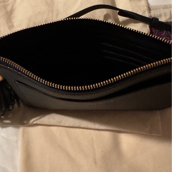 Tory Burch Black Leather Crossbody Bag - Picture 6 of 13